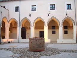 Cortile interno della location